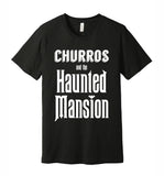 Churros and the Haunted Mansion - GLOW Tee