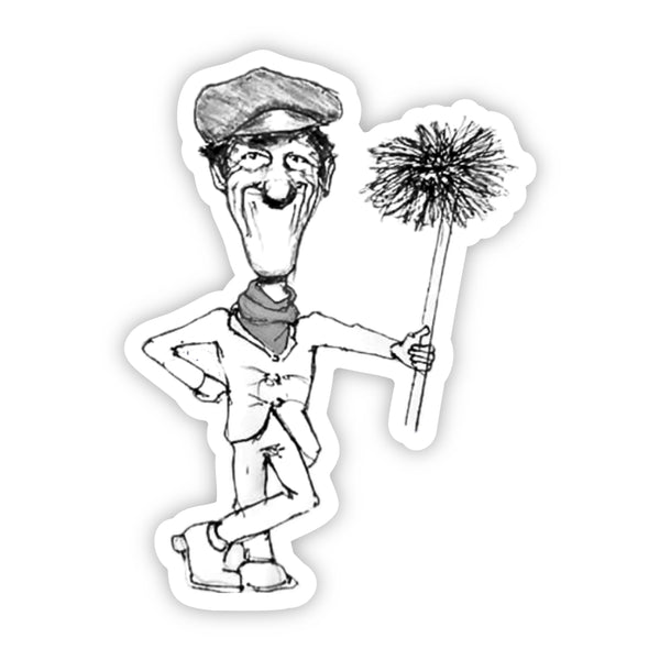 DVD Chimney Sweep sticker