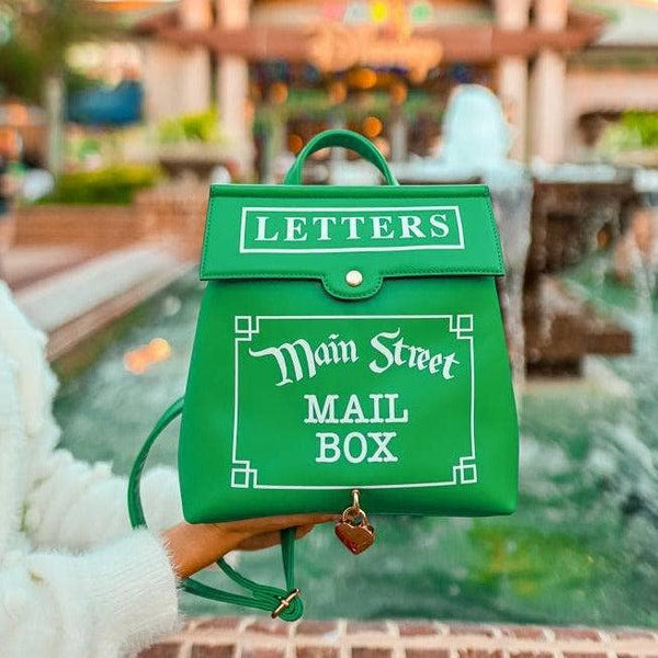 Main Street Mailbox Backpack - Green